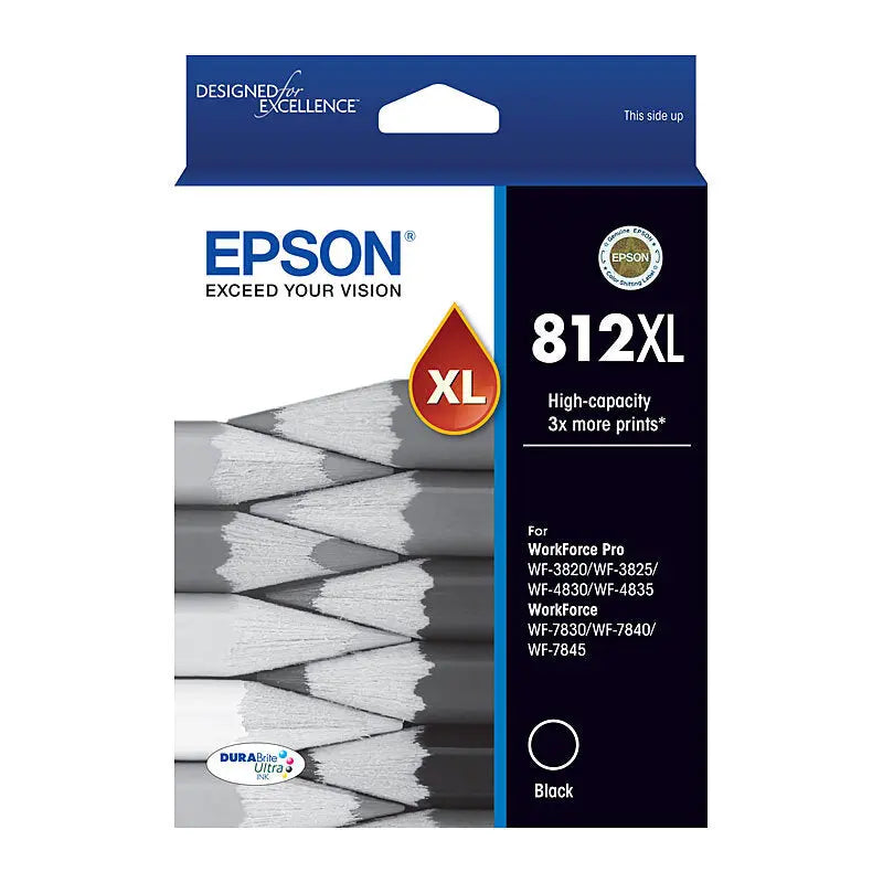 Epson 812XL Black Ink Cartridge Epson
