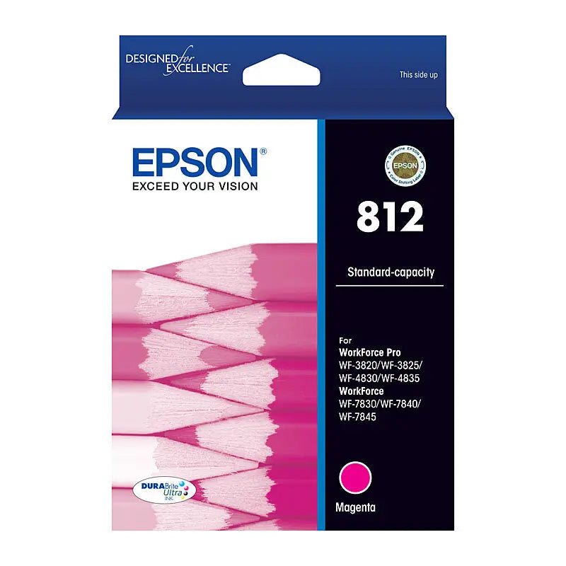 Epson 812 Magenta Ink Cartridge Epson