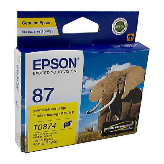 Epson T0874 Yellow Ink Cartridge Epson