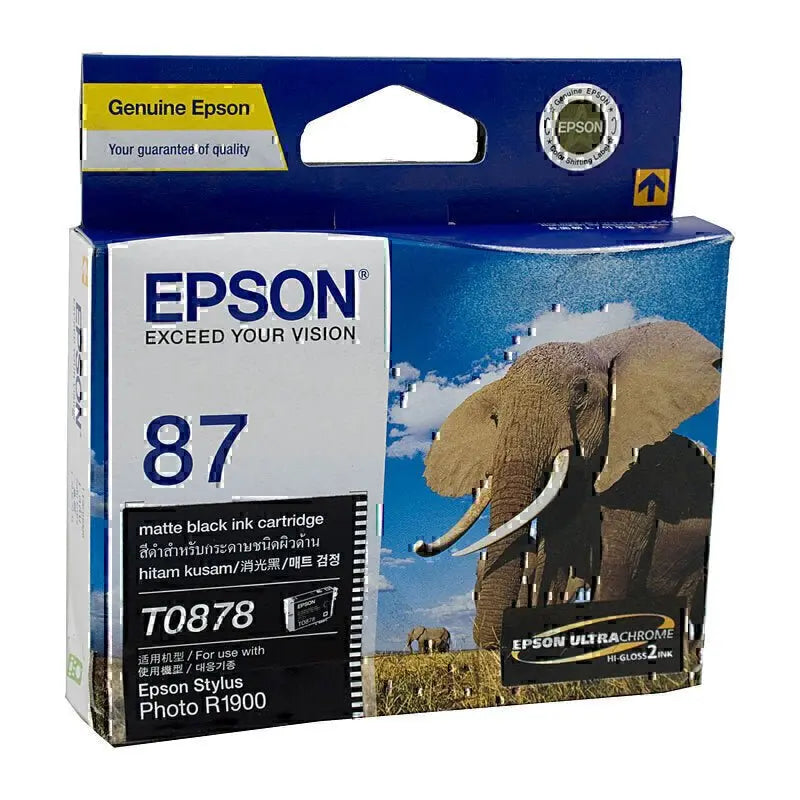 Epson T0878 Matte Black Ink Cartridge Epson