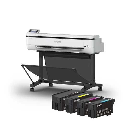 Epson SureColor T5160M Large Format Printer with E40S CMYK Inks Epson