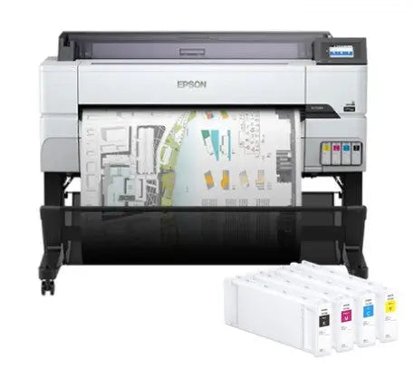 Epson SureColor T5465 LFP with E41L Black, Cyan, Magenta & Yellow Inks Epson