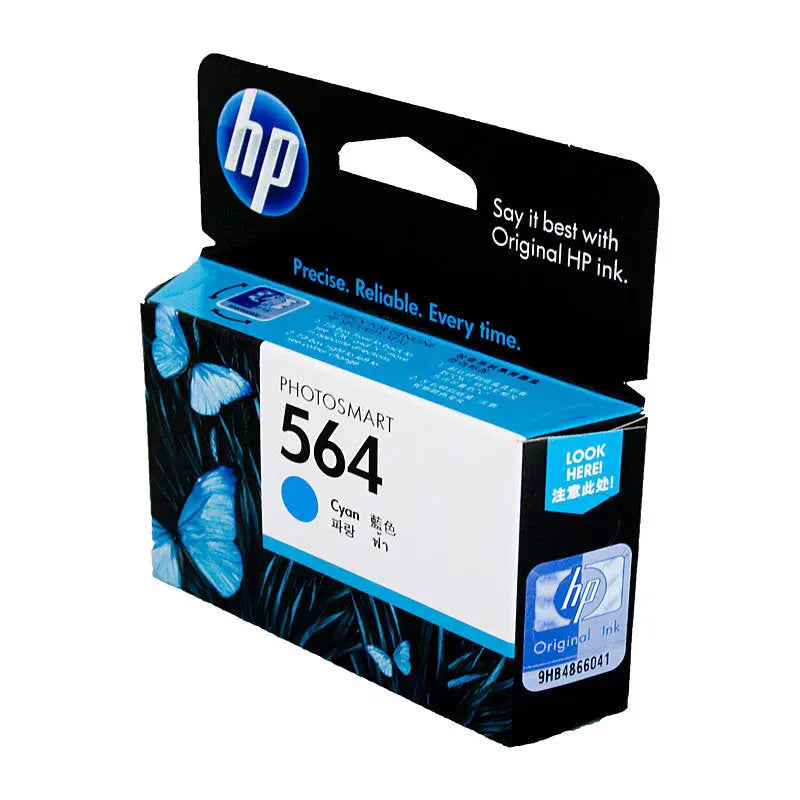 HP #564 Cyan Ink Cart CB318WA HP