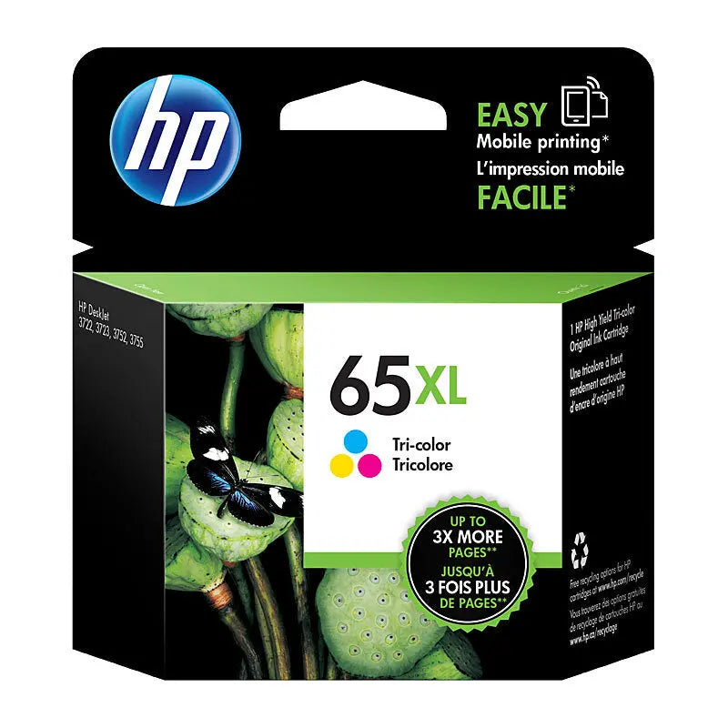 HP #65XL Tri Col Ink N9K03AA HP