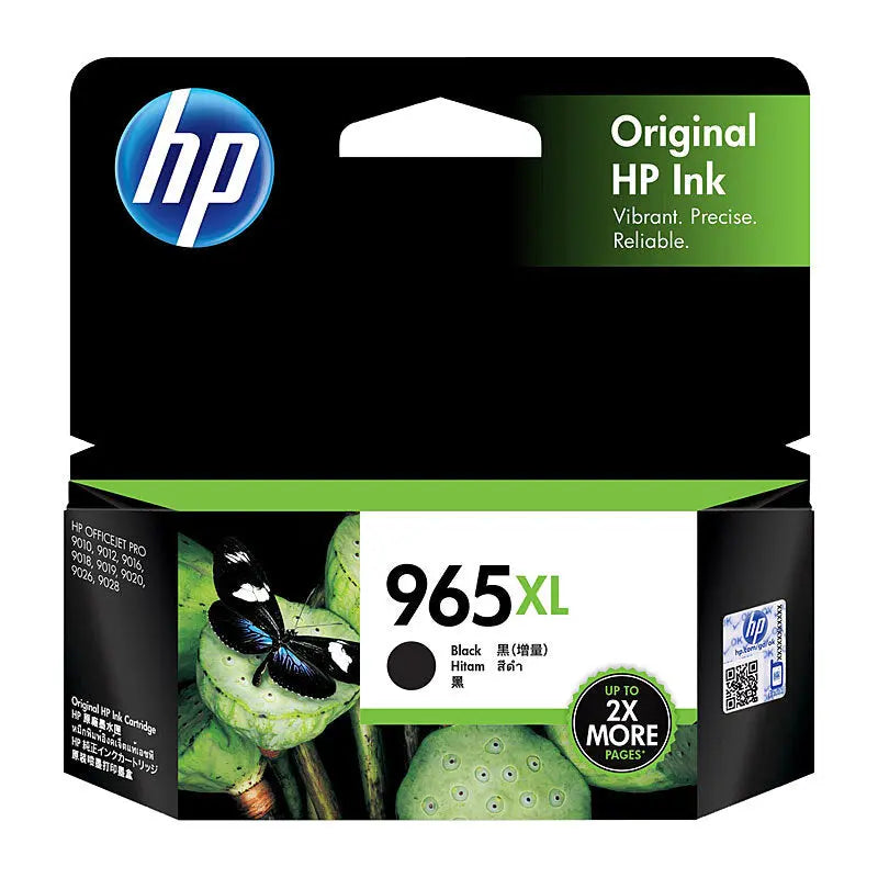 HP #965XL Black Ink 3JA84AA HP