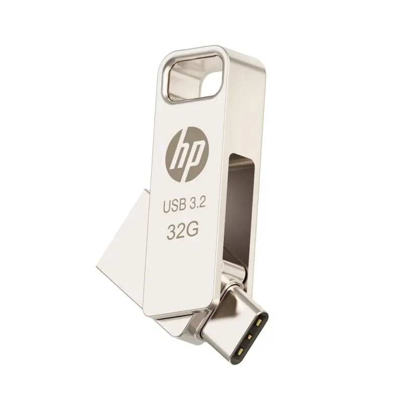 HP x206C 32GB USB 3.2 OTG Flash Drive – Type-A & Type-C (HPFD206C32) HP