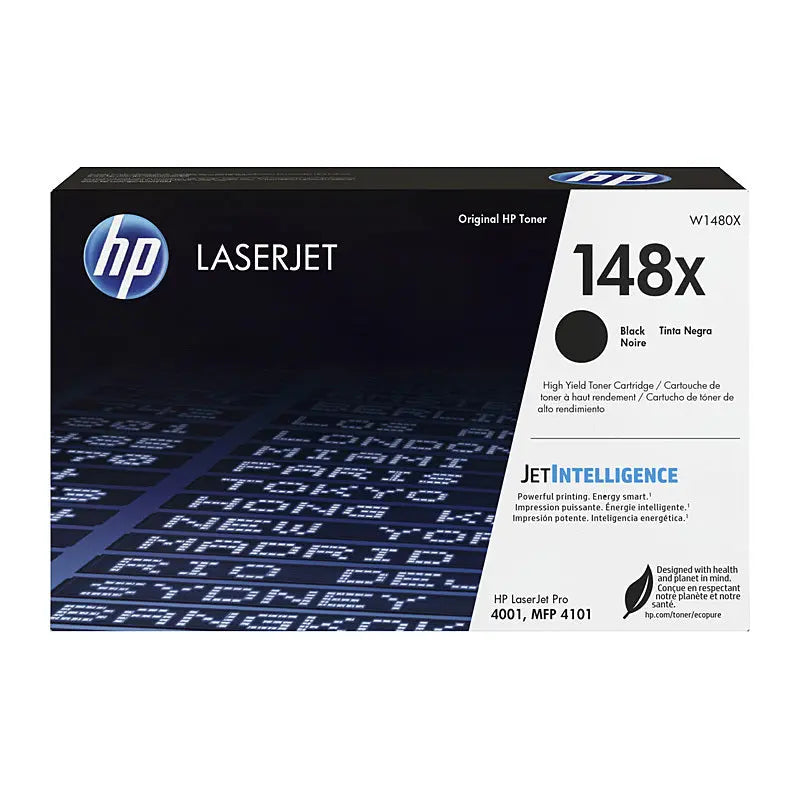 HP #148X Black Toner W1480X HP