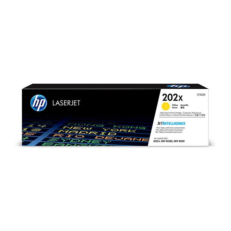 HP #202X Yell Toner CF502X HP