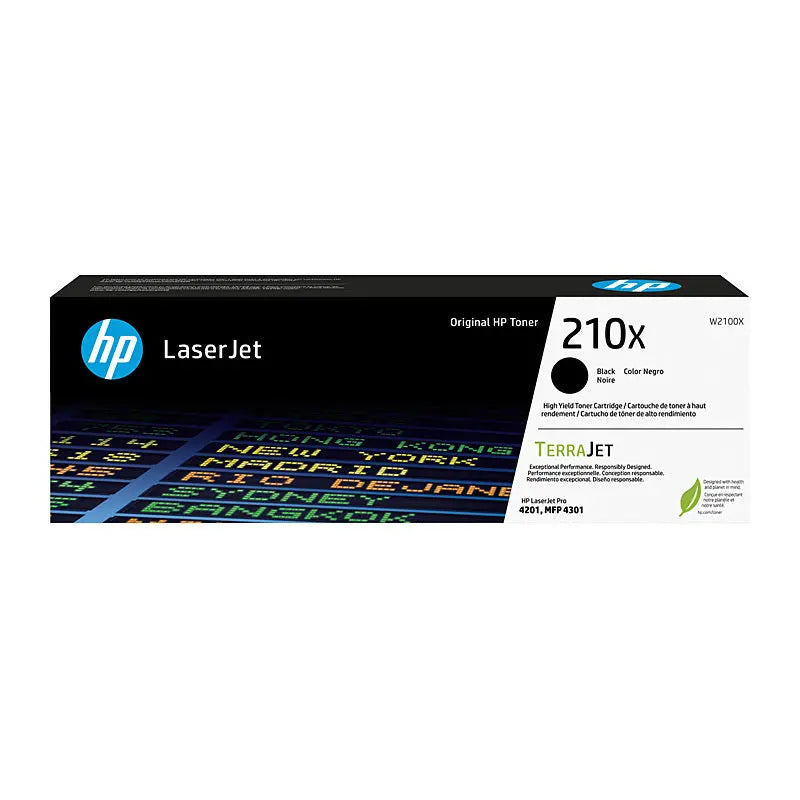 HP #210X Black Toner W2100X HP