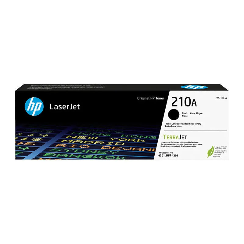 HP #210A Black Toner W2100A HP
