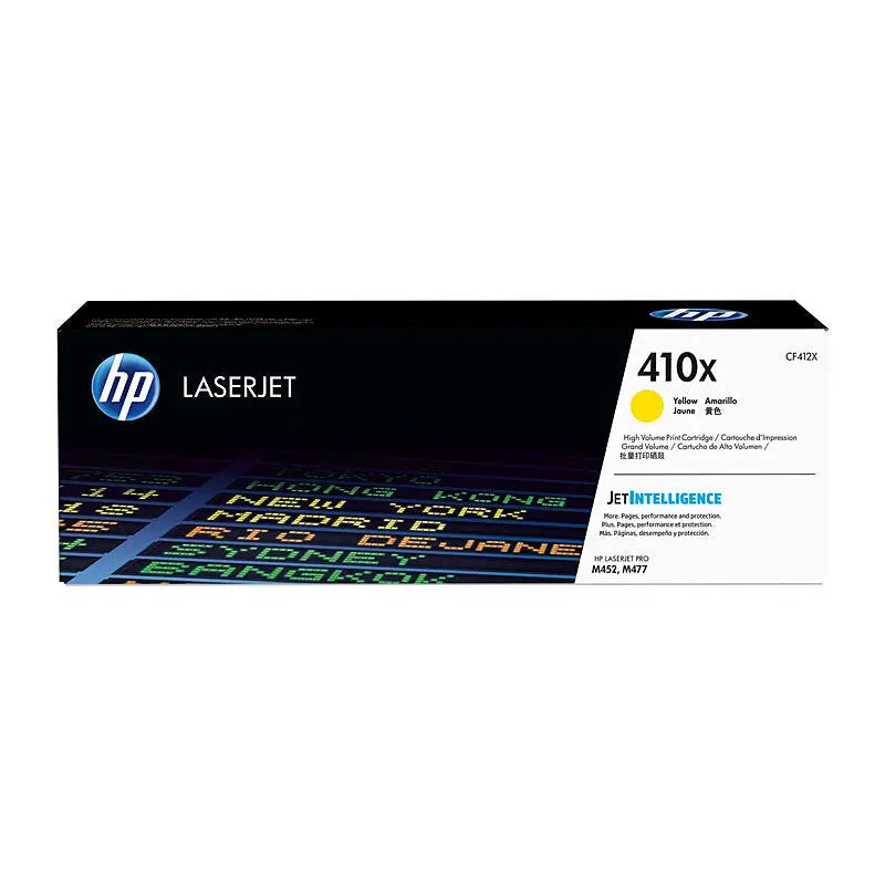 HP 410X Yellow LaserJet Toner Cartridge CF412X – Approx. 5,000‑Page Yield HP