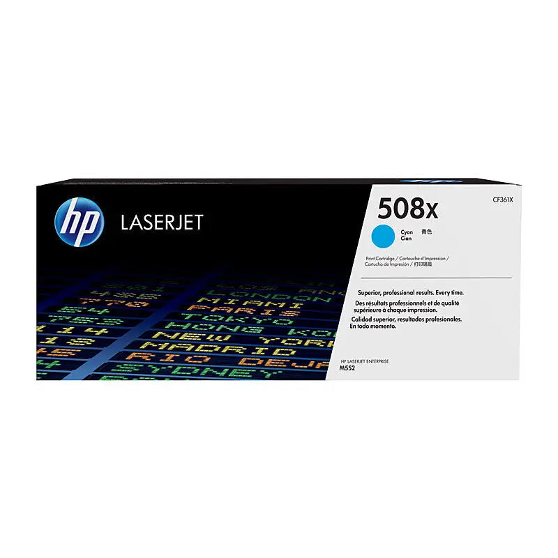 HP #508X Cyan Toner CF361X HP