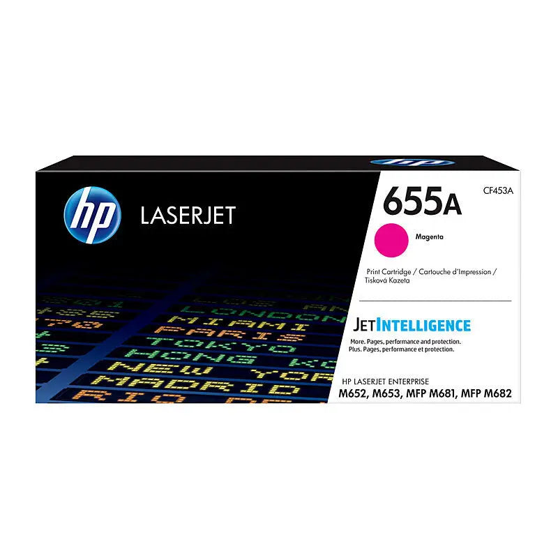 HP #655A Magenta Toner CF453A HP