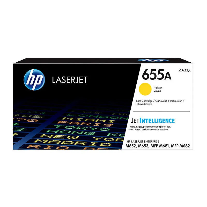 HP #655A Yellow Toner CF452A HP