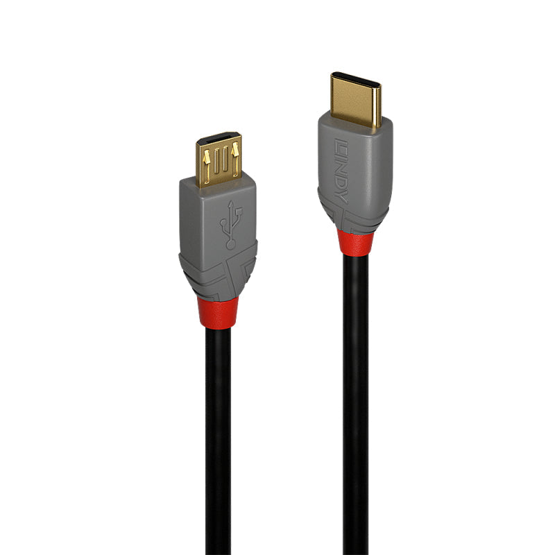 Lindy 1m USB2 C-Micro-B Cable Lindy