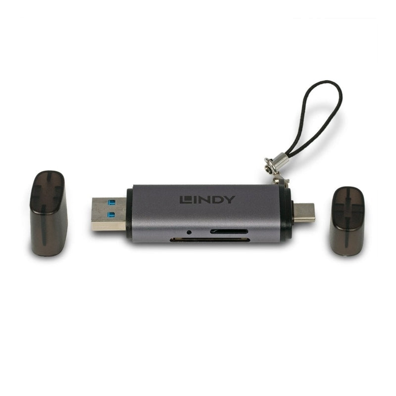 Lindy USBC/A SD Card Reader Lindy