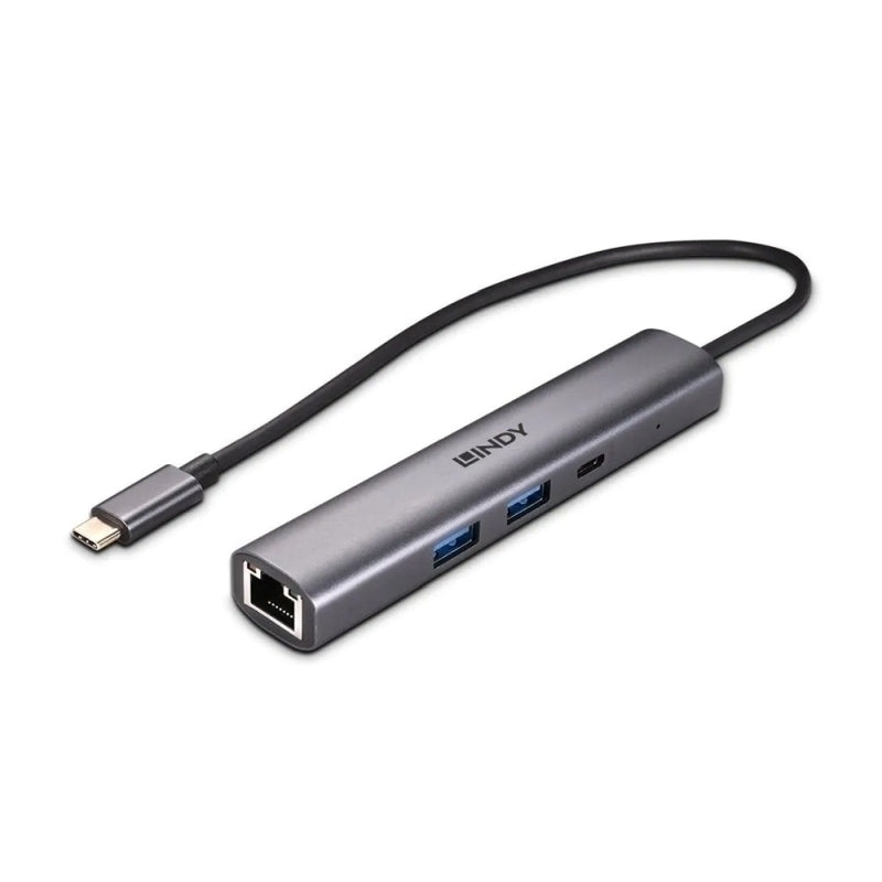 Lindy USB 3.2 Hub with gb Eth Lindy
