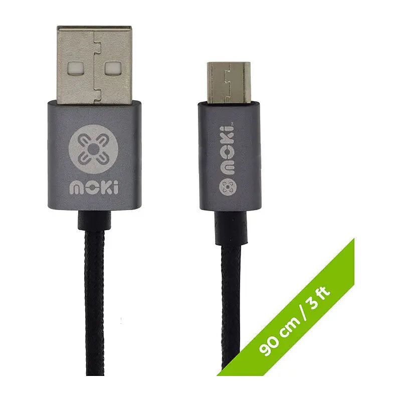Moki Braid MicroUSB Syn Cable Moki International