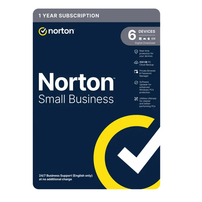 Norton Small Business – 1 User, 6 Devices, 1 Year Subscription Norton