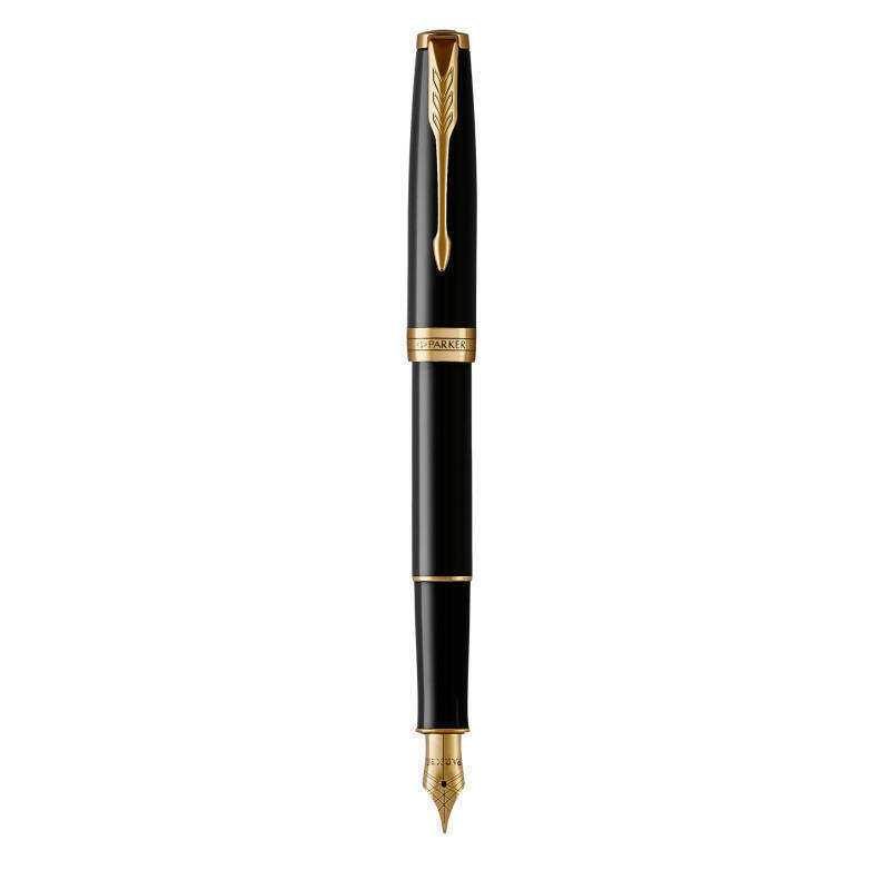 Parker Sonnet Blk Lacq GT FP | Conford IT