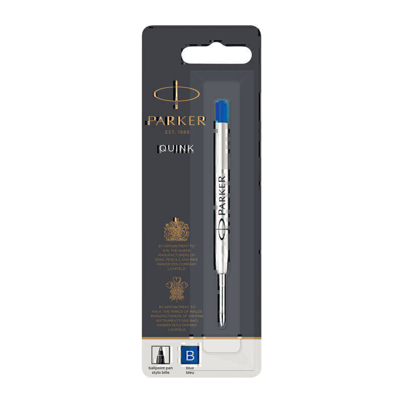 Parker Ballpoint Refill - Broad Blue Tip