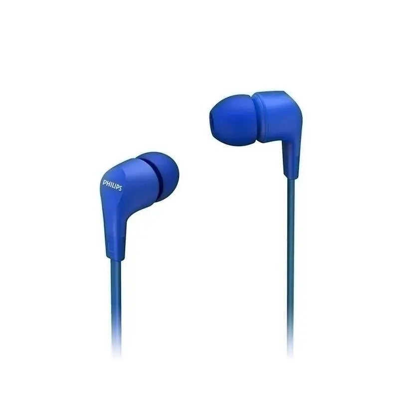 Philips Wired Earbud Gel PHTAE1105BL – Blue, Comfortable Fit Philips