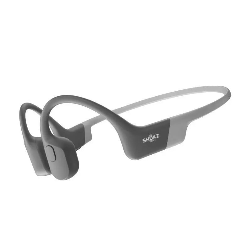 Shokz OpenRun – Bone Conduction Sport Headphones, Grey Shokz