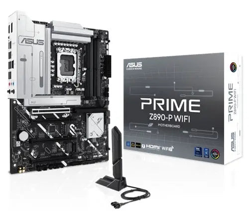ASUS PRIME Z890-P WiFi ATX DDR5 Motherboard, LGA 1851, 3-Year Asus