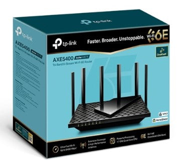 TP-Link Archer AXE75 AXE5400 Tri-Band Wi-Fi 6E Router | 3 Yr Warranty
