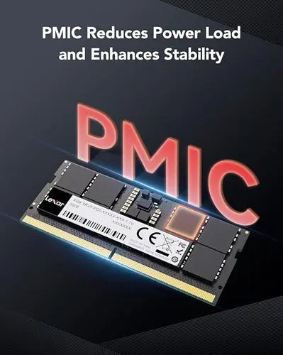 Lexar DDR5 SODIMM 8GB 5600MHz RAM – CL46, Limited Lifetime Warranty Lexar