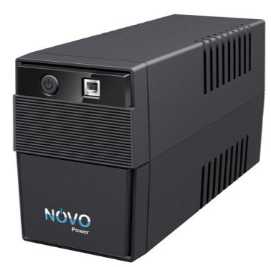 NovoPower LE650AU 650VA Line Interactive UPS – LED, 1Yr Warranty