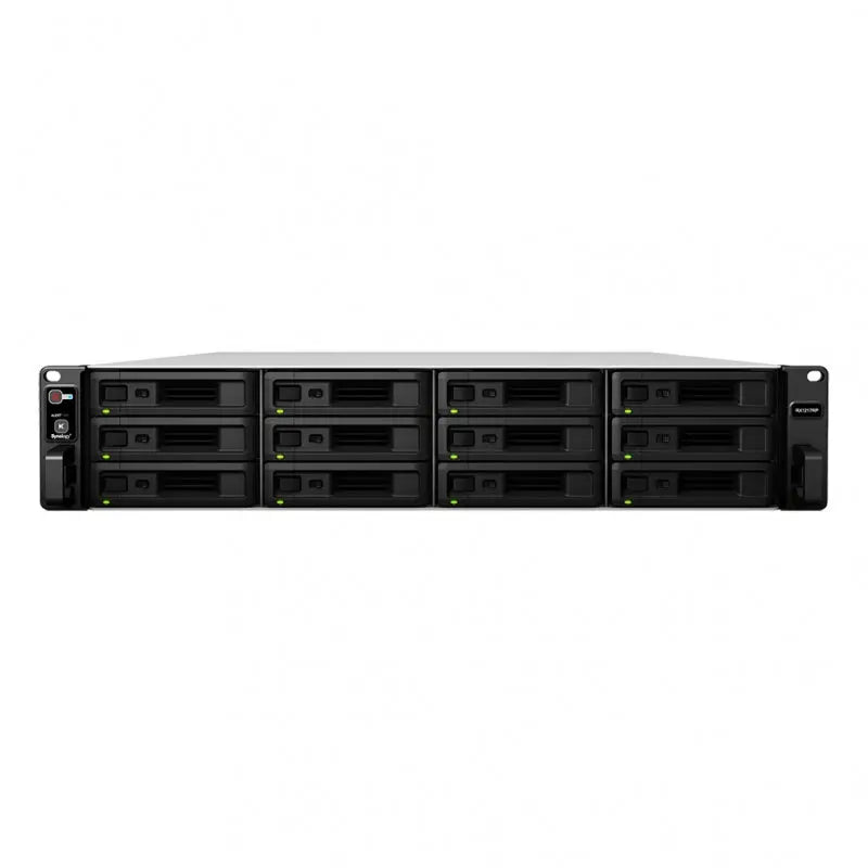 Synology RX1217RP 12-Bay Rackmount Expansion Unit – Redundant PSU, 5-Year Warranty Synology