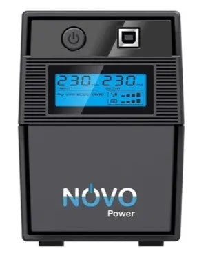 NovoPower LC1200AU 1200VA Line Interactive UPS – LCD, 3Yr, Tower Novo