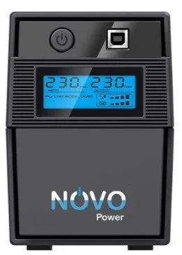 NovoPower LC850AU 850VA Line Interactive UPS – LCD, 3Yr, Tower Novo