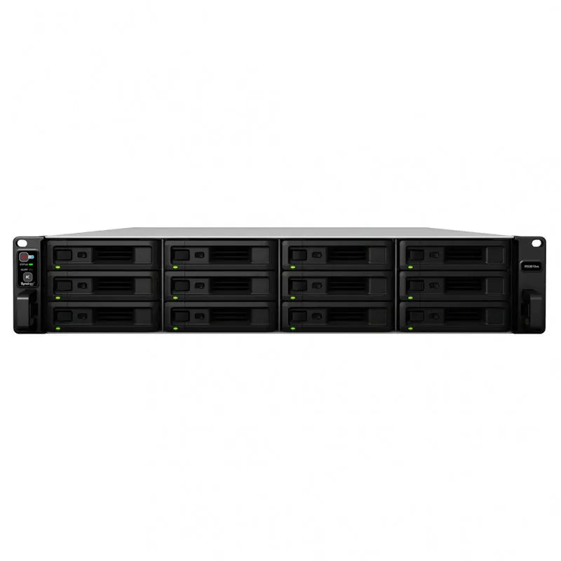 Synology RS3618xs RackStation 12-Bay 2U NAS – Xeon D-1521, 8GB RAM, 5Yr Warranty Synology