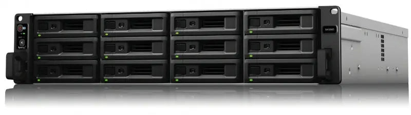 Synology SA3200D – 12-Bay Dual-Controller SAS NAS with Xeon CPU, 8GB RAM, Redundant PSU, 5 Year Warranty Synology