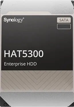 Synology HAT5300-4T 4TB Enterprise HDD, 7200RPM, SATA, 5Y WTY Synology