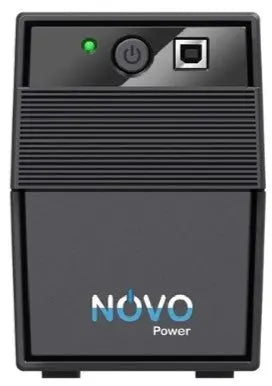 NovoPower LE650AU 650VA Line Interactive UPS – LED, 1Yr Warranty Novo