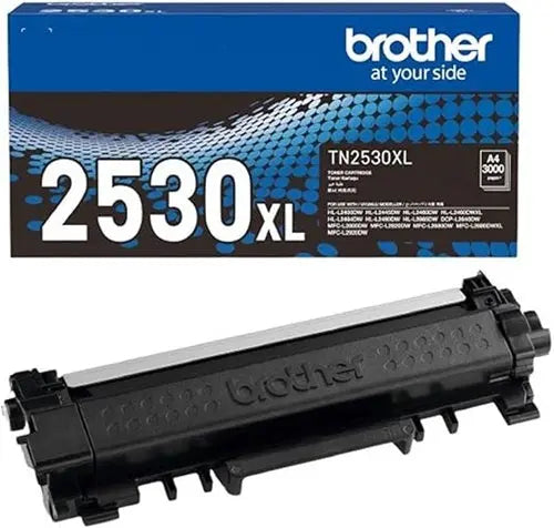 Brother TN-2530XL Black Toner Cartridge – High Yield 3000 Pages Brother