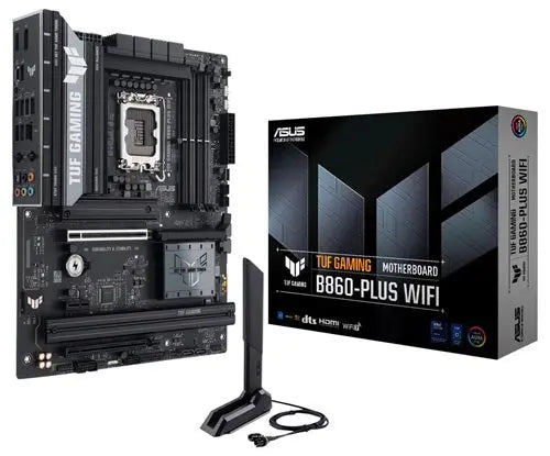 ASUS TUF GAMING B860-PLUS WIFI Motherboard – LGA1851, ATX, WiFi 7 Asus