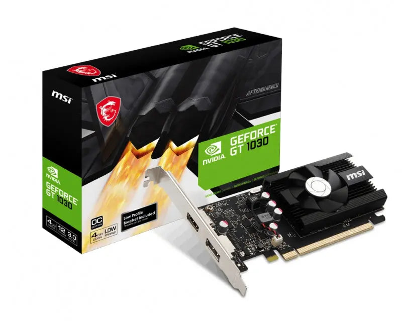 MSI VGA GEFORCE-GT-1030-4GD4-LP-OC MSI