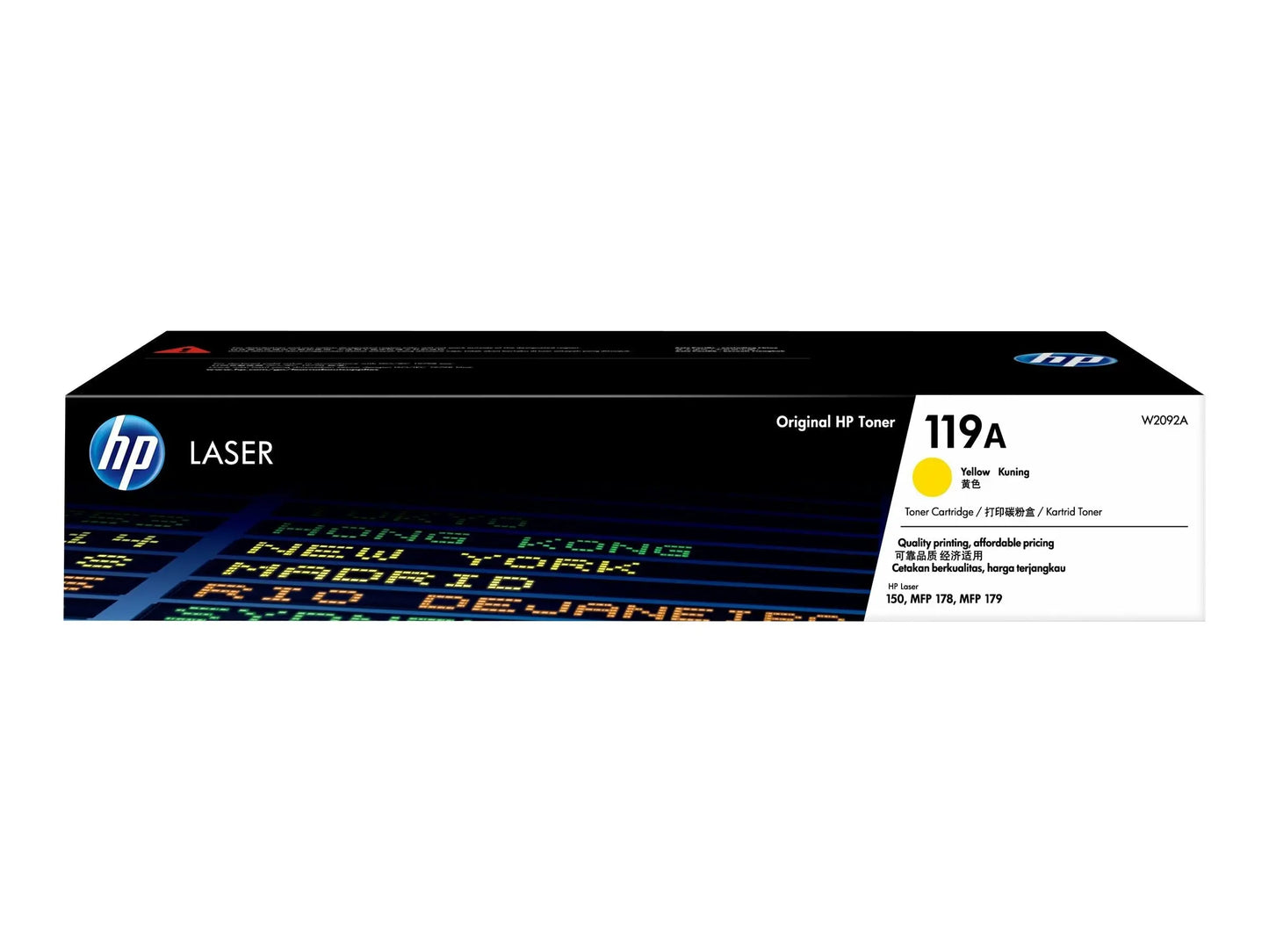 hp 119a yellow original laser toner cartridge conford