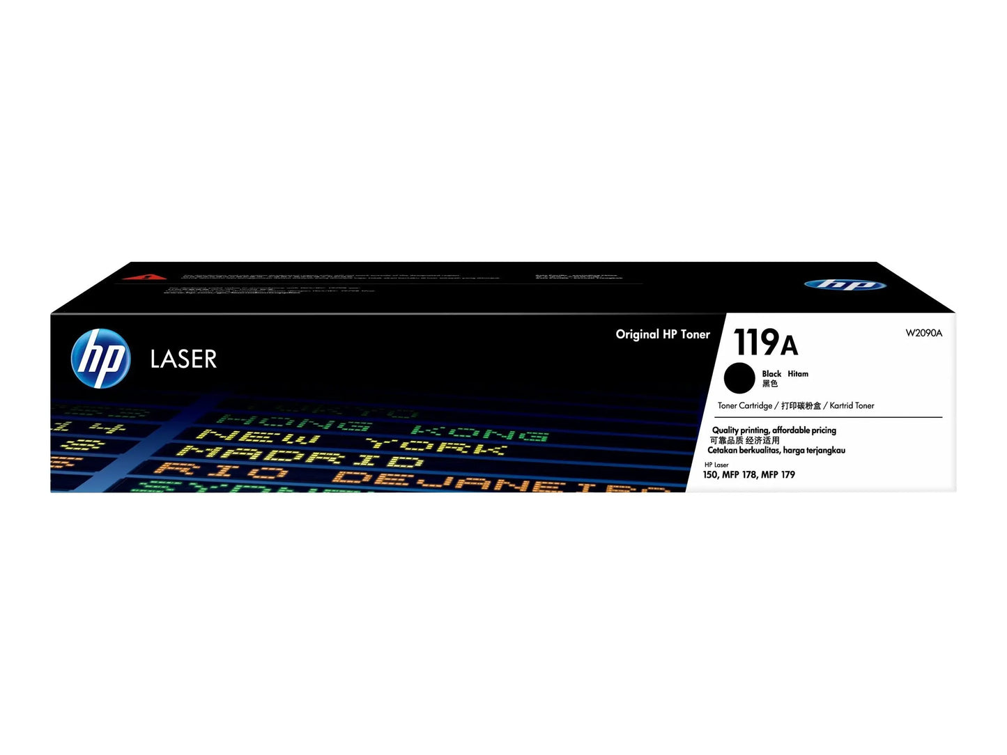 hp 119a black original laser toner cartridge conford