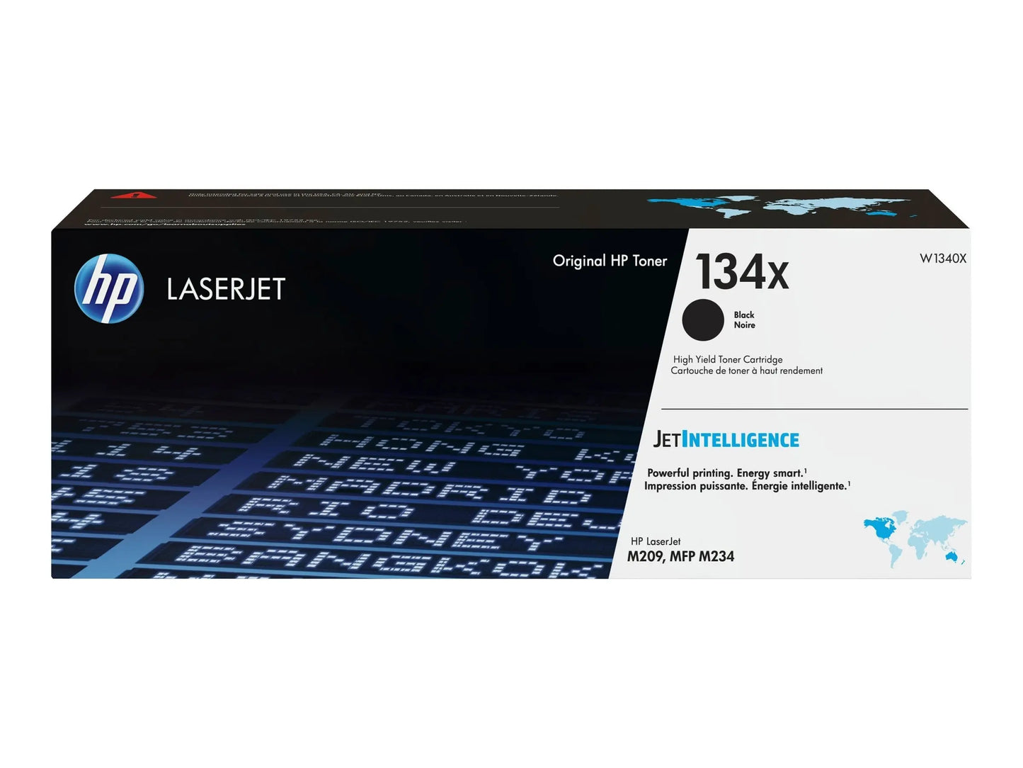 hp 134x black toner - high yield
