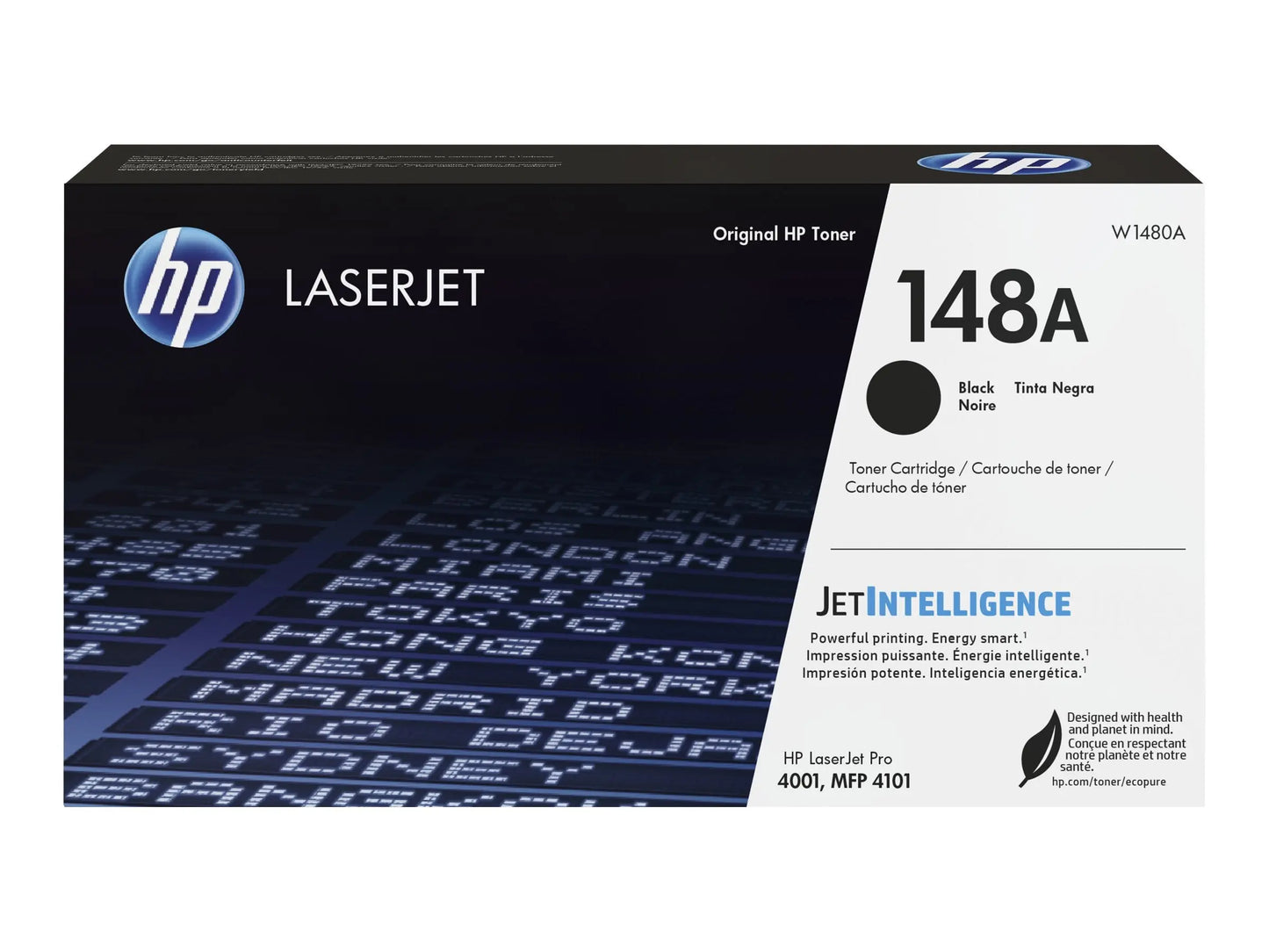 hp 148x black toner - high yield
