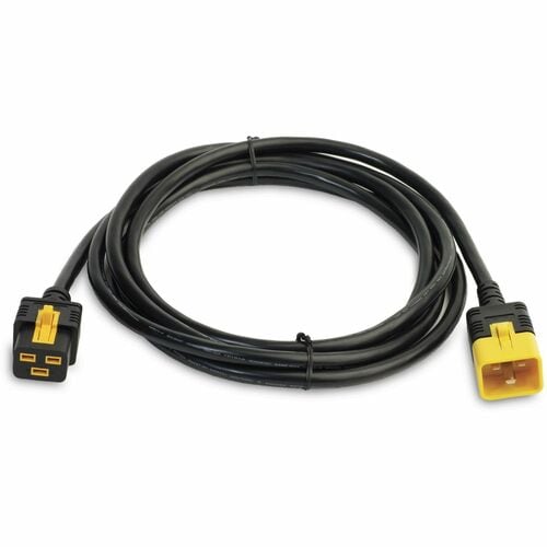 APC AP8760 – 3.05m Locking Power Cord, IEC C19 to C20, Black