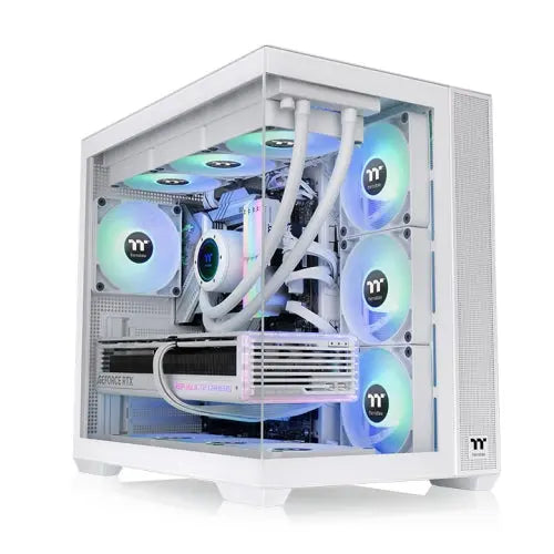 THM CAS VIEW-380-TG-ARGB-SNOW Thermaltake