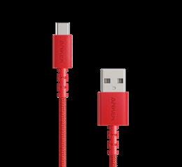 ANKER POWERLINE SELECT+ USB-A TO USB-C CABLE 1.8M - RED | Conford IT