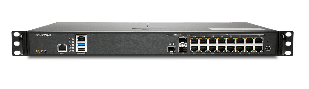 SONICWALL NSA 2700 HIGH AVAILABILITY | Conford IT