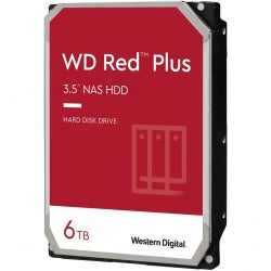 Western Digital WD60EFPX, Red Plus, 6TB, 3.5", SATA 6Gb/s, 5400RPM, 256MB Cache, 3 Year Warranty Western Digital